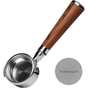 Coosigar 58mm Bottomless Portafilter (Rosewood)